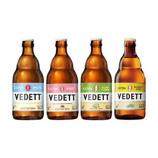 比利时白熊啤酒白熊玫瑰接骨木奇异果330ml6瓶装精酿啤酒组合