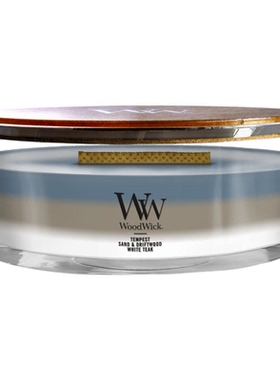woodwick红色礼盒助眠香薰蜡烛