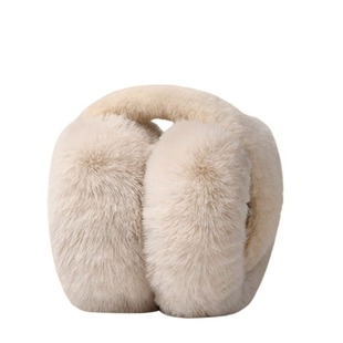 耳罩耳套女冬季2026新款白色毛绒保暖耳包防寒加绒耳捂子防冻护耳