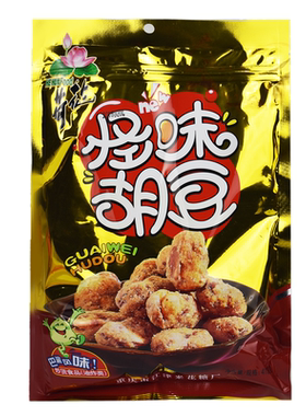 重庆怪味胡豆麻辣传统小吃荷花牌