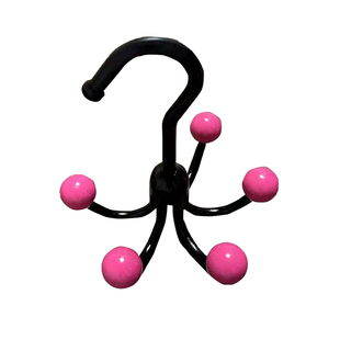 多巴胺旋转六爪挂钩挂包架家用多功能内衣衣帽挂钩免打孔收纳架子