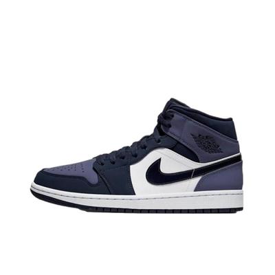 【官方直播】Cspace Air Jordan 1 AJ1桑德紫黑紫脚趾 554724-445