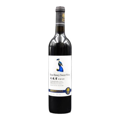 高斯比东风庄园甜红葡萄酒750ml/瓶云南弥勒红酒玫瑰蜜甜味红酒