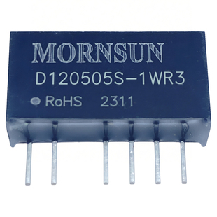 D120505S-1WR3金升阳12V转双路5V100mA全新原装DC/DC 模块电源1W