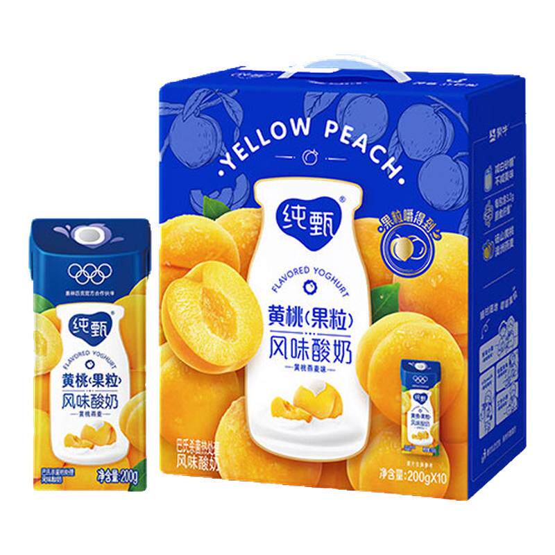 蒙牛纯甄真实果粒酸奶芒果/黄桃