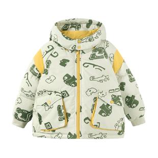 【三防透湿】迷你巴拉巴拉冬男女童插肩袖羽绒服宝宝保暖羽绒外套