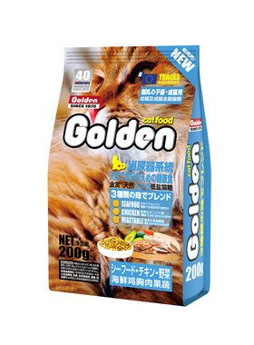 日本金赏猫粮200g试吃装营养低盐体验小包装试用分装小颗粒猫主粮