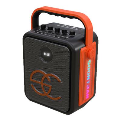 松川SC007户外广场舞音响蓝牙音箱便携式手提话筒K歌一体机插优盘