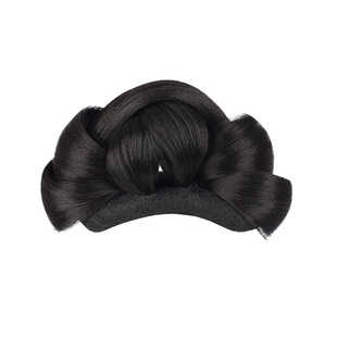 儿童汉服头饰古风假发包盘发造型古装成品发髻女童日常垫发发饰