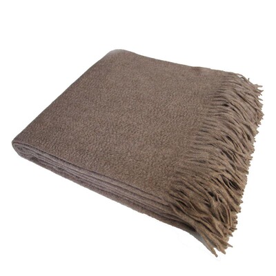 天然紫绒披肩围巾加厚水波纹冬