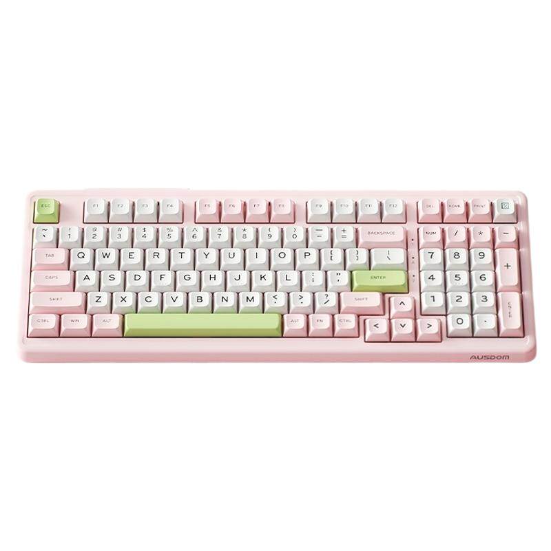阿斯盾H98少女心客制化机械键盘
