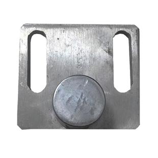 冷库平移门下导轮U型下导轨推拉门地滑轮工业导轮不锈钢万向轮