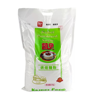 凯贝糖粉烘焙专用商用5kg糖霜粉饼干蛋糕雪花酥白砂糖细甜品装饰
