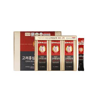 【自营】韩国原装进口正元参6年根高丽红参浓缩液缓解压力人参