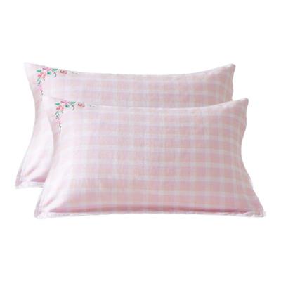 纯棉枕巾一对成人高档品牌吸汗