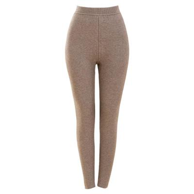 羊毛裤加绒加厚冬季男女保暖特厚