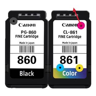 原装佳能860 861墨盒PG-860/860XL CL-861/861XL打印机墨水可加墨