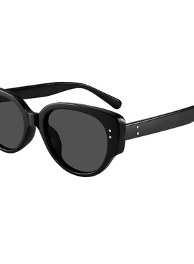 LESCA高清大框防晒猫眼太阳镜