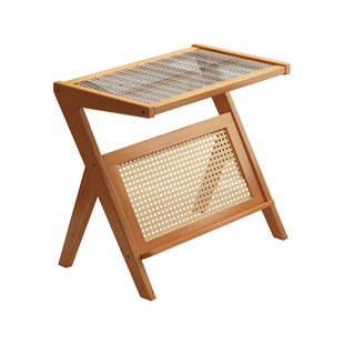 沙发边几创意极简客厅阳台边桌床头迷你置物架日式侧茶角几小桌子