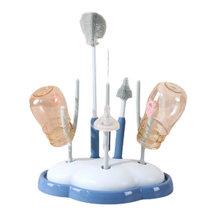 奶瓶架子沥水架洗奶瓶刷置物架婴儿奶瓶晾晒架支架便携奶瓶沥干架