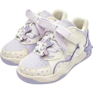 【库洛米IP】巴拉巴拉女童板鞋中大童鞋子春秋款童鞋宝宝运动鞋潮