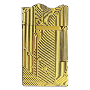 好运达美人鱼钢音朗声煤油打火机山治同款正品黄铜重型侧滑轮新款