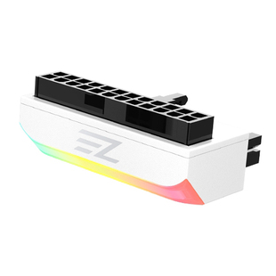 主板24pin转向头ATX电源24P转90度电源转接头DIY装机配件ARGB发光