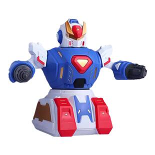 遥控战斗机器人亲子双人对战拳击格斗打架黑科技玩具男孩生日礼物