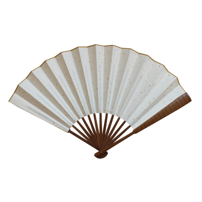 空白宣纸古风折扇diy毛笔定制