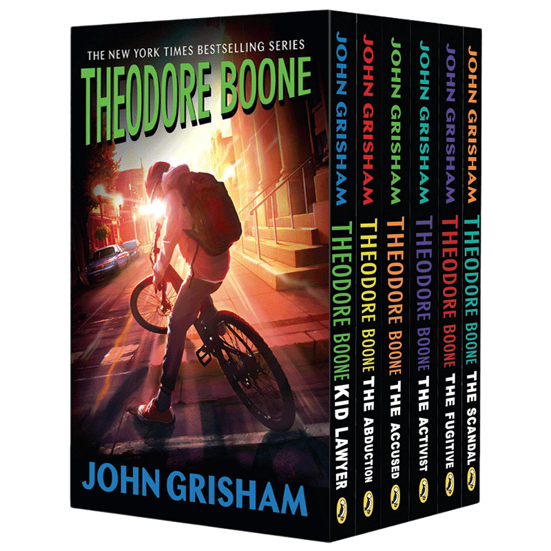 英文原版 Theodore Boone Pb 6C Box Set 西奥律师事务所6本盒装 英文版 进口英语原版书籍儿童外文书