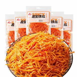顾湘大辣条小零食童年辣条丝儿时网红爆款麻辣味辣丝好吃非霸王丝