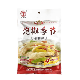 元丰隆泡椒季节泡凤爪料280g川味特辣泡椒鸡爪泡制料母水泡制料