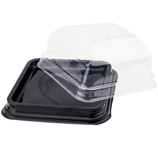 班戟芒果包装盒子打包盒一次性透明单个方形榴装雪媚娘糯米糍盒子