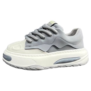 行路者高级感潮男鞋2025秋季新款厚底增高鞋百搭运动休闲小众板鞋