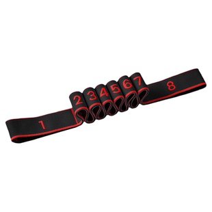 拉绳抗阻增肌数字阻力带中老年专用锻炼臀大肌腿部肌肉训练弹力带