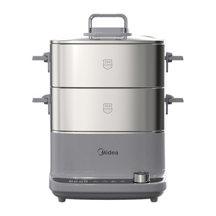 美的蒸魔方S电蒸锅家用2025新款不锈钢蒸笼蒸箱多功能蒸煮一体锅