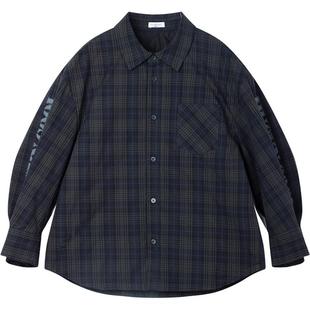 MUCMUKN【格里斯小调】印花格子绗棉衬衫休闲外套男童冬季新款