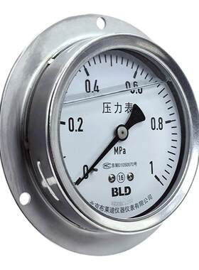 布莱迪北京耐震冲油压力表正品