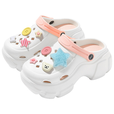 厚底洞洞鞋女款2025新款爆款网红