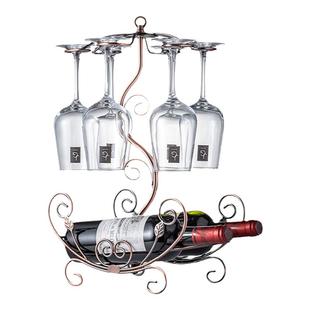 红酒架摆件红酒高脚杯架悬挂倒挂架子家用酒柜装饰品置物架红酒架