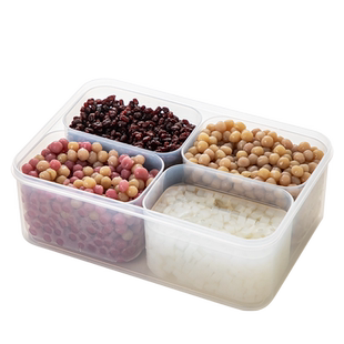 冰粉配料盒小料盒调料盒水果捞展示商用凉粉专用摆摊工具全套盒子