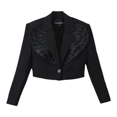 ZHANGSHUAI截断可拆卸西服