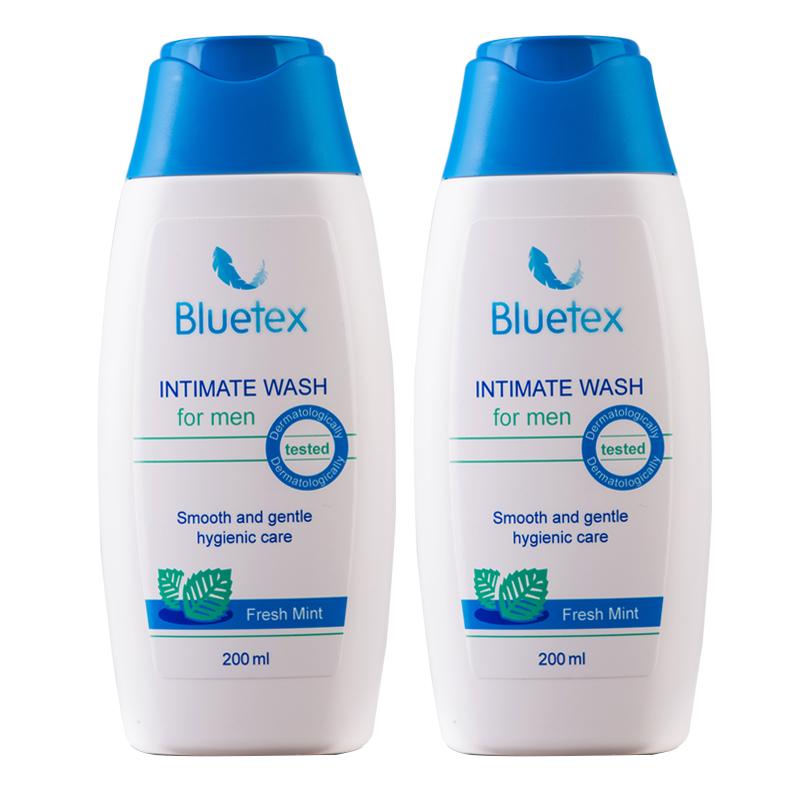 【自营】2瓶Bluetex蓝宝丝进口男士私处护理液清洗液男性洗护液