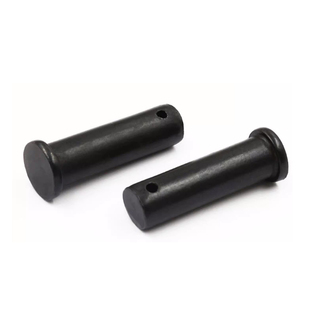 8.8级高强度销轴圆柱带孔插销销子大全平头销钉链条销轴gb882工厂