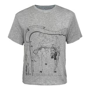 JCAESAR HELD TEE 相拥短袖 羊毛混纺 垂坠感 情侣印花 合体版型