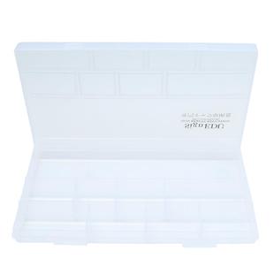 夹子收纳盒化妆师皮筋饰品卡子发绳可拆卸便携式首饰透明带盖盒子