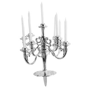 母亲节蛋糕装饰女神生日复古烛台蜡烛摆件珍珠蝴蝶结皇冠插件