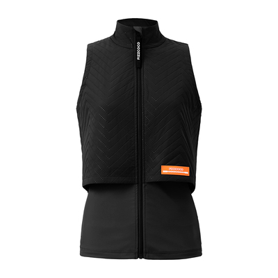 双层保暖防风运动马甲