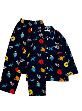 外贸日单儿童长袖长裤家居服套装