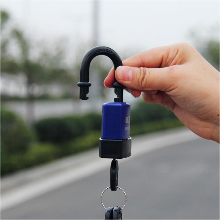 橡胶护套户外防水挂锁大门锁横开锁仓库锁大锁头防锈防雨防盗防撬